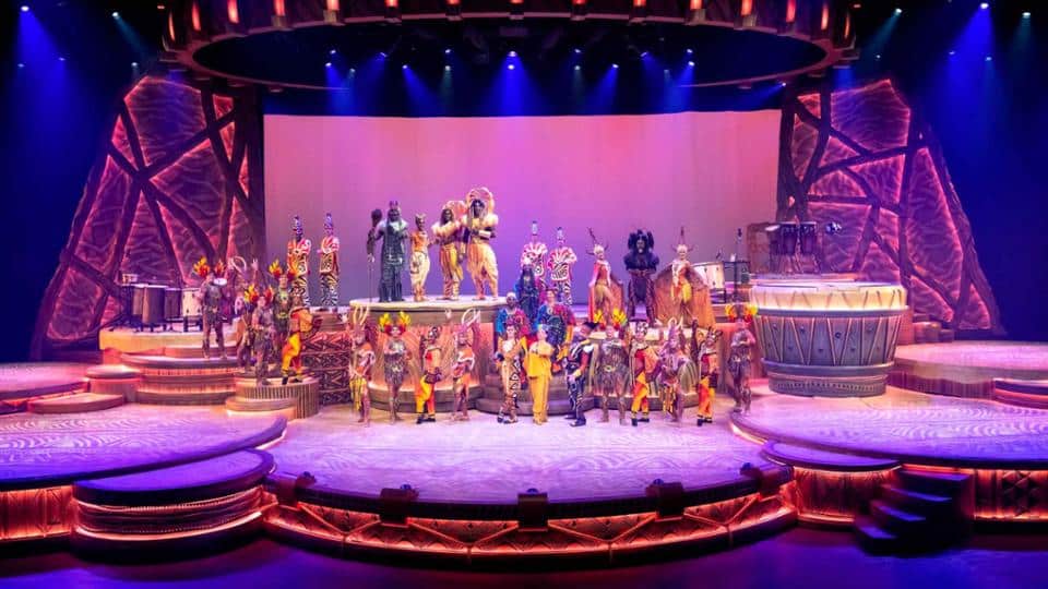 Lion King show Disneyland Parijs