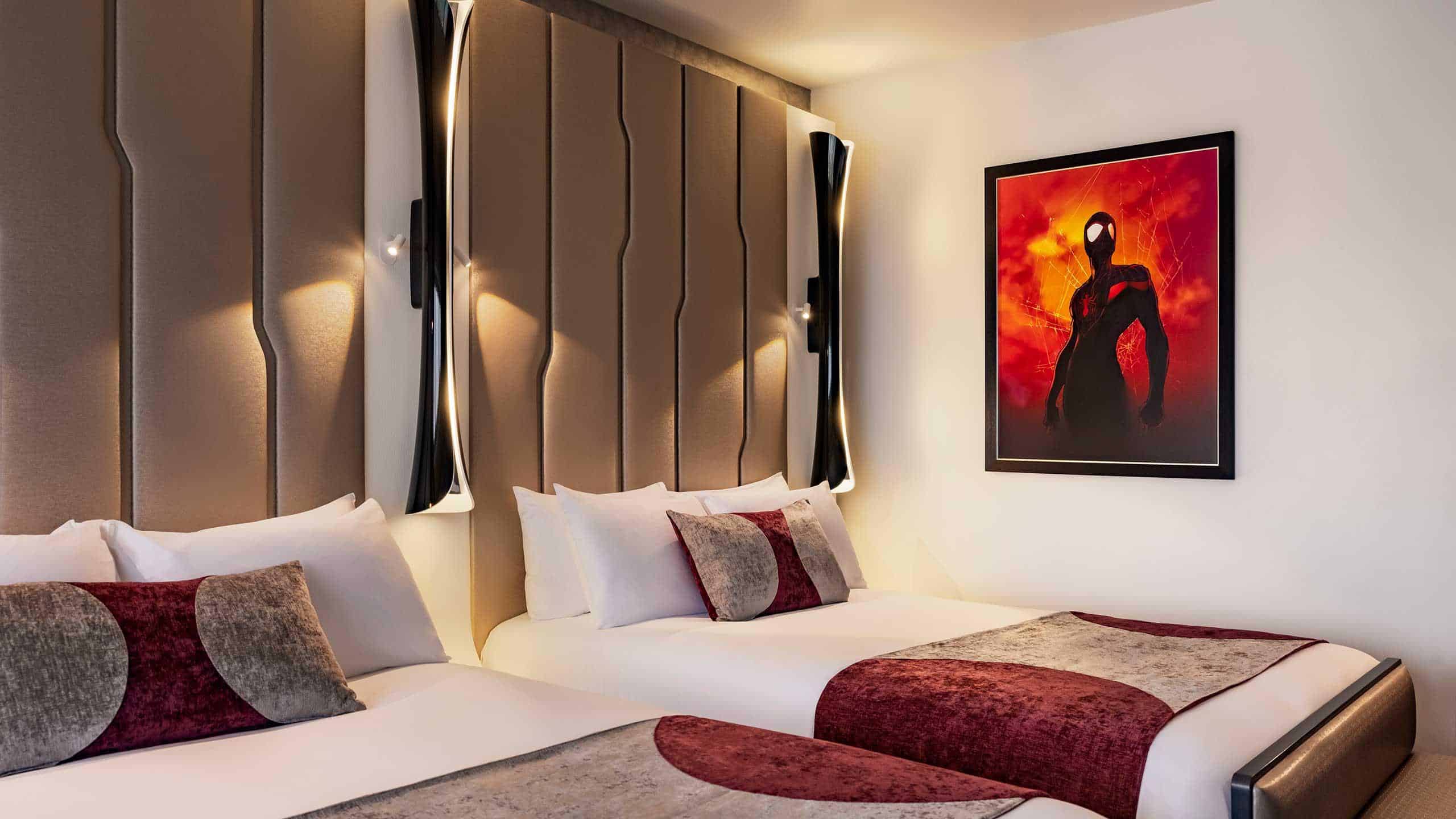 Hotel New York Empire State Club Kamer met twee tweepersoonsbedden