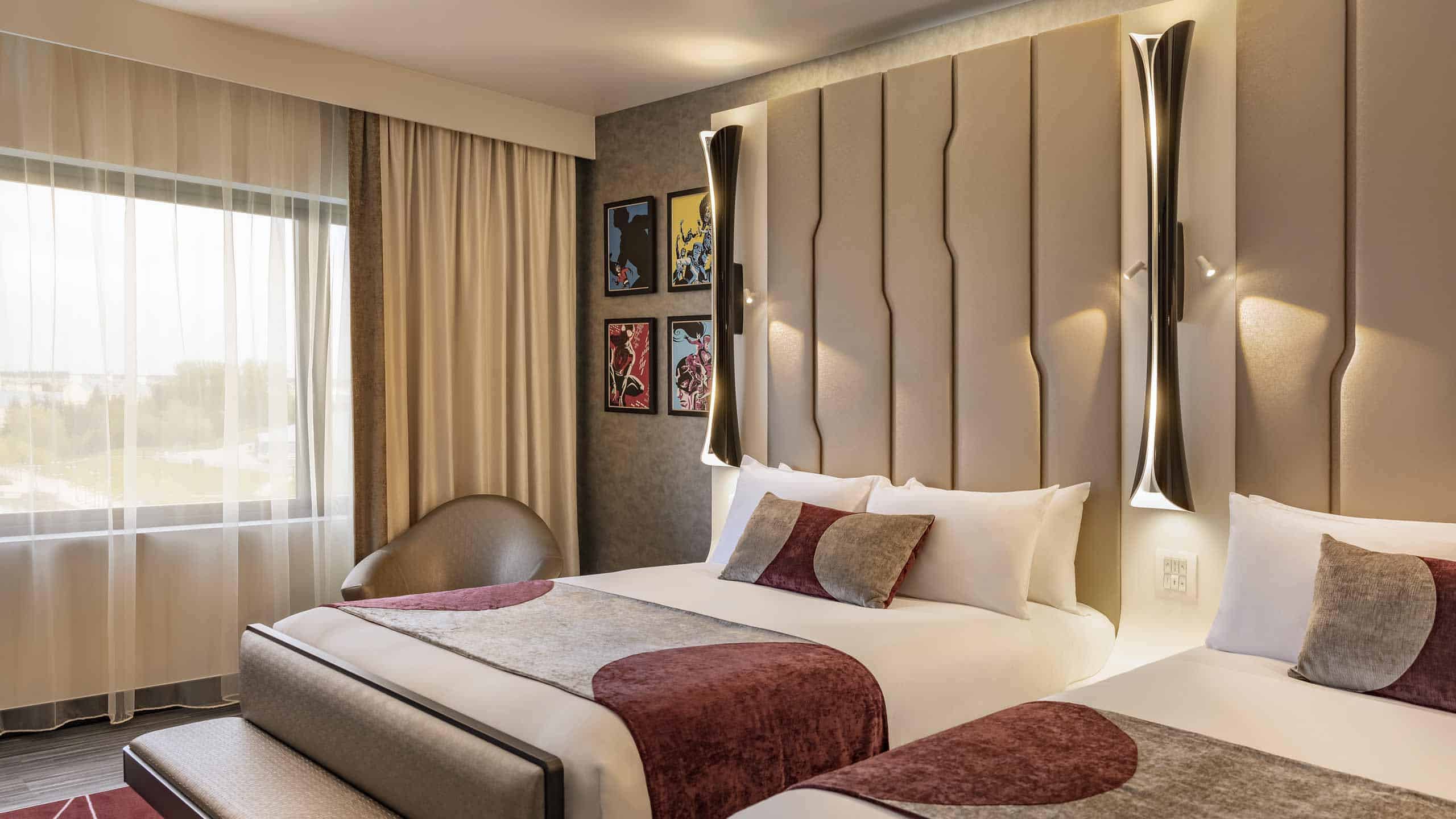 Hotel New York Superior kamer met twee tweepersoonsbedden