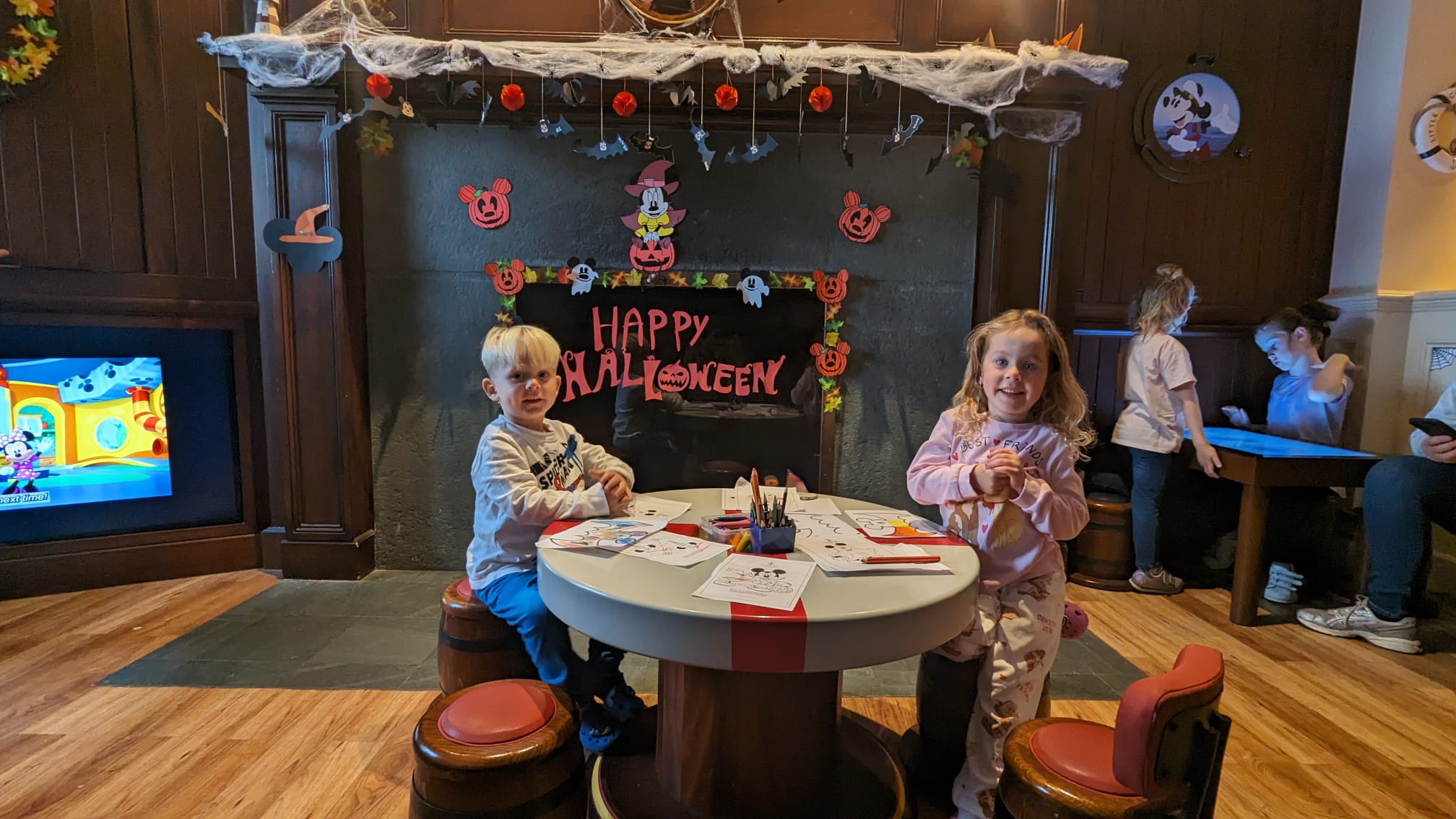 Little Captain's Corner tijdens Halloween