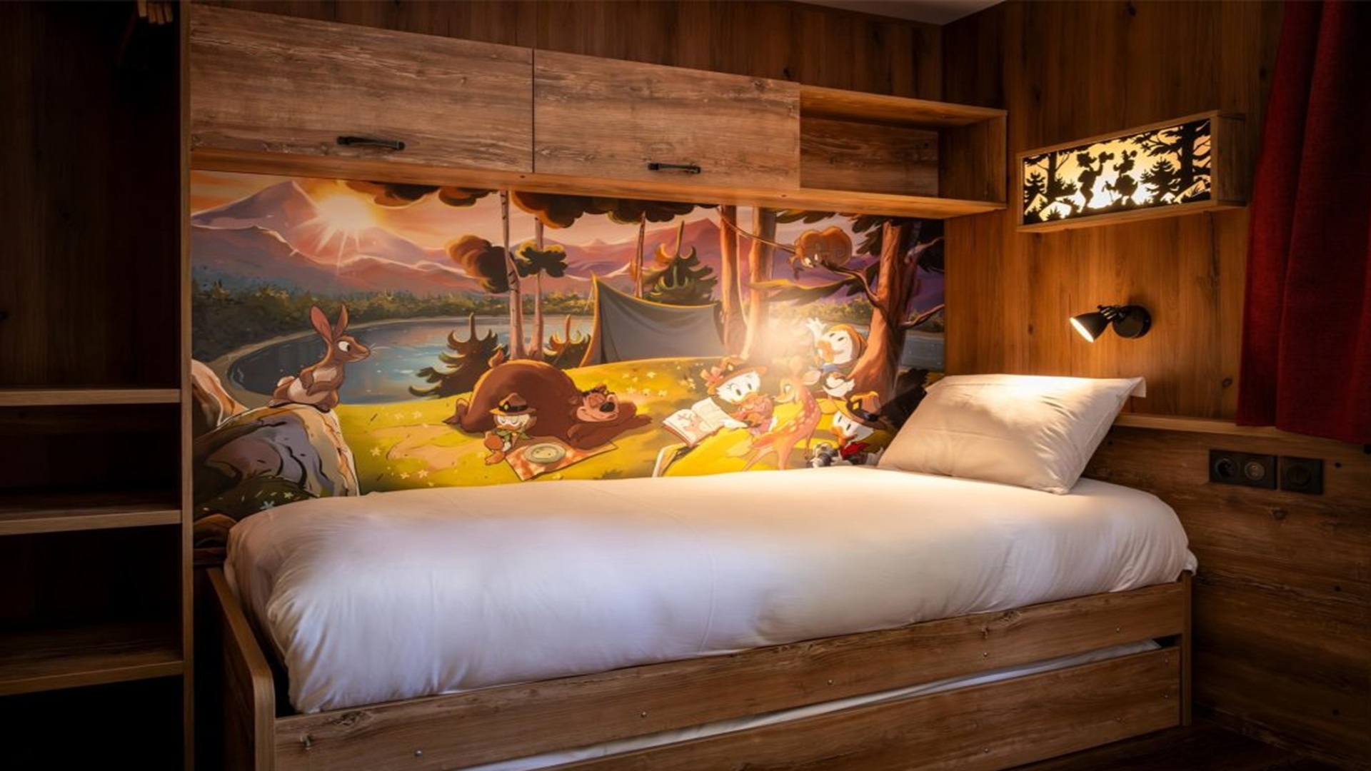 Nieuwe blokhutten Davy Crockett Ranch