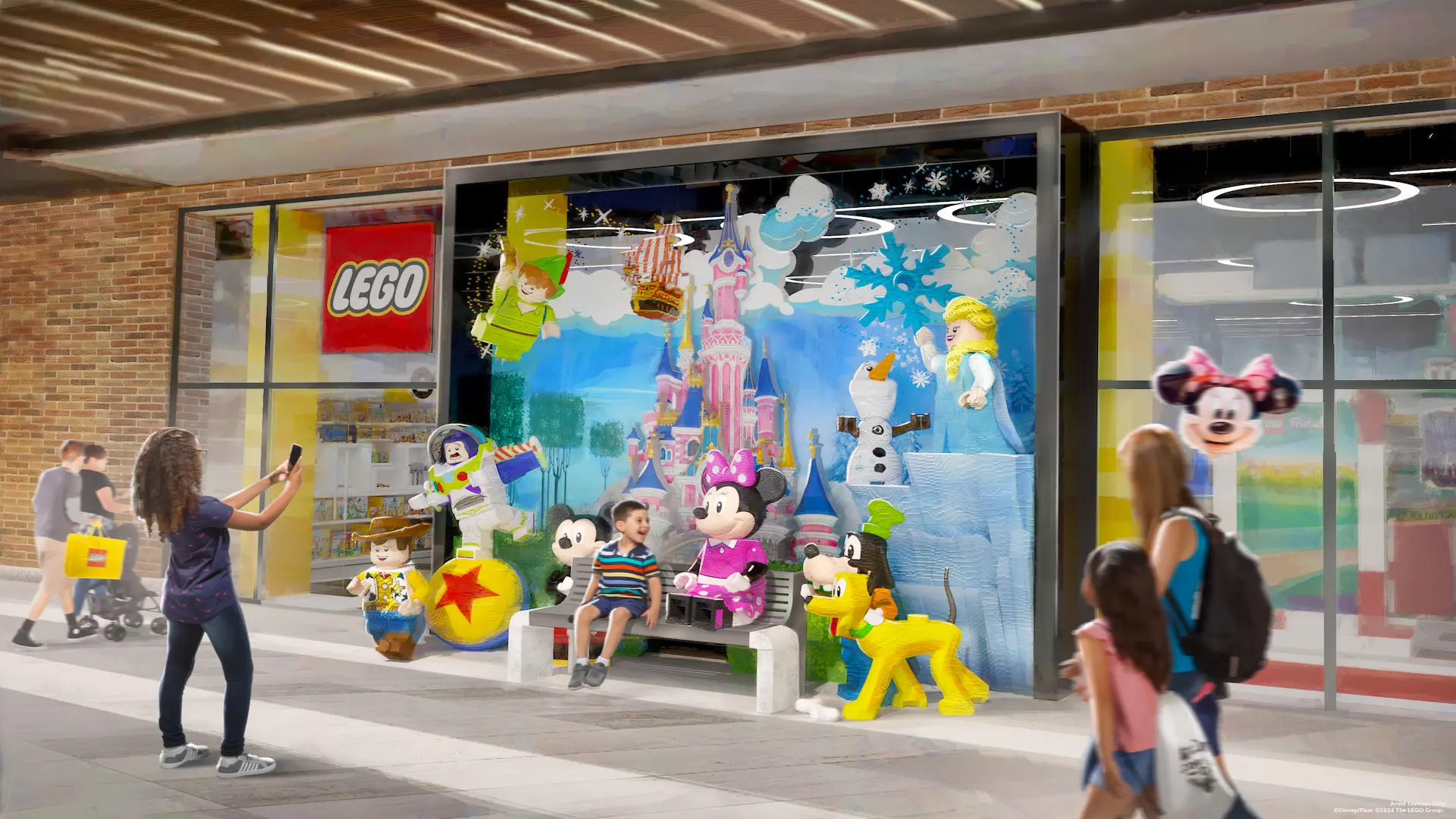 Lego Store Disney Village