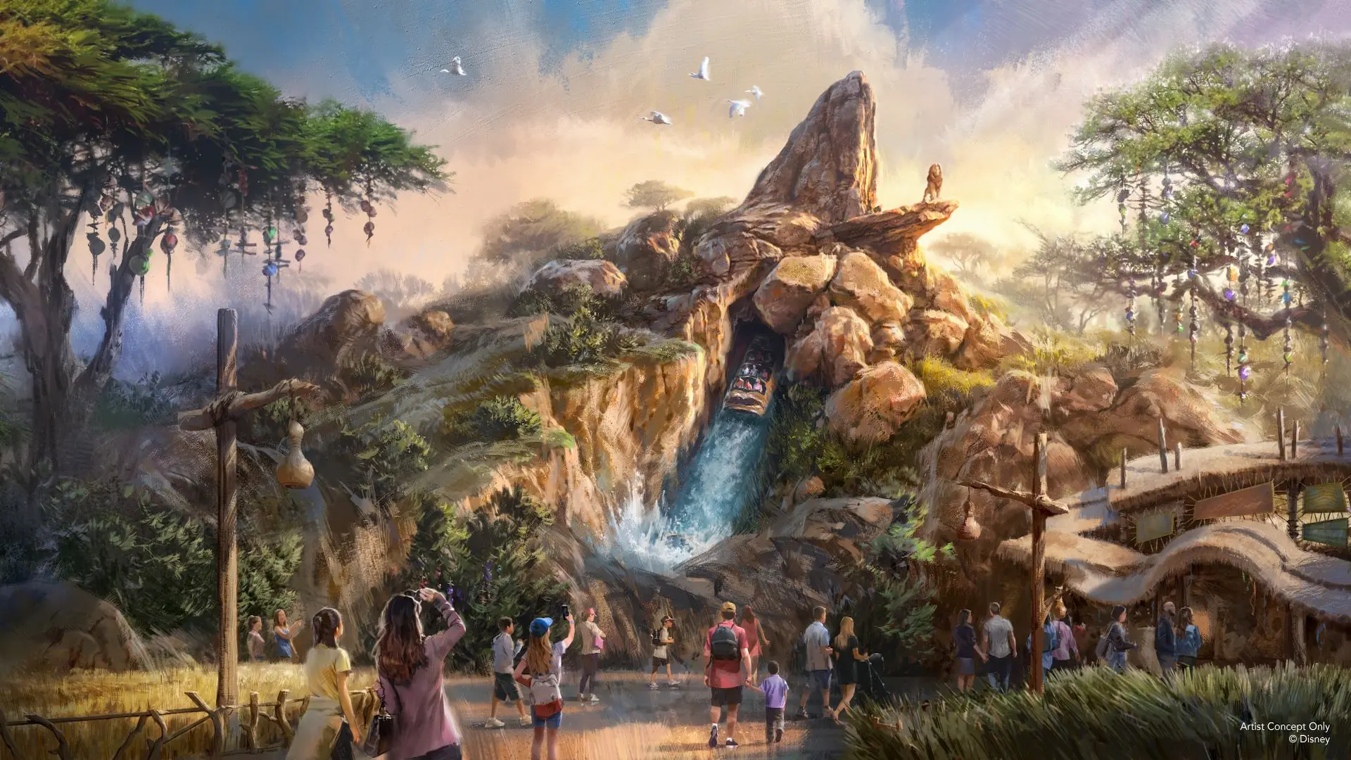 Pride Lands Lion King Disneyland Paris