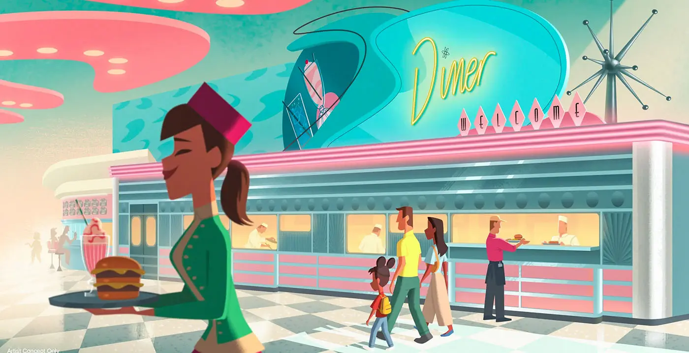 Nieuw design Annette's Diner