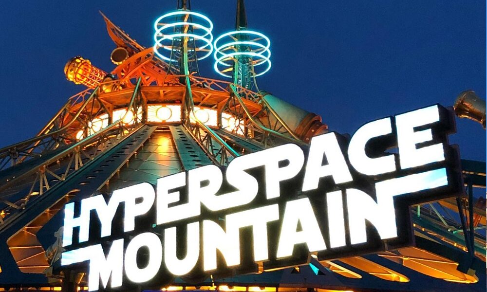 Star Wars Hyperspace Mountain in Disneyland Parijs